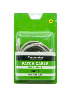 اشتري Terminator Patch Cord Cat 6 Cable 3 Meter في الامارات