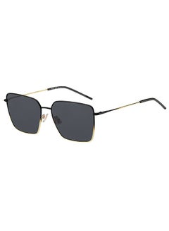 Buy Women's UV Protection Square Sunglasses - Boss 1333/S Blk Gold 59 - Lens Size 59 Mm in UAE