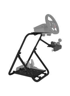 اشتري Foldable Racing Wheel Stand with Shifter Holder Compatible with Logitech G25 G27 G29 G920 G923 Thrustmaster Ferrari XBox في الامارات