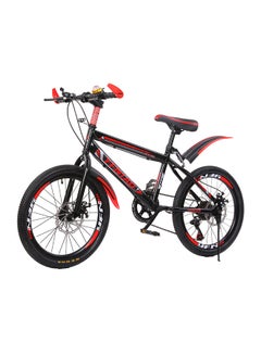 اشتري Disc Brake 21 Speeds Youth Mountain Bike 22" - Black في الامارات