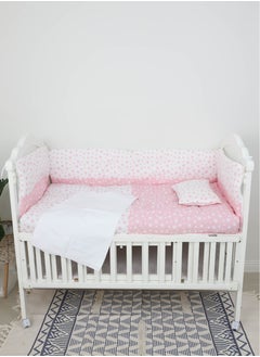 Buy 4-piece crib bedspread with partitions in UAE