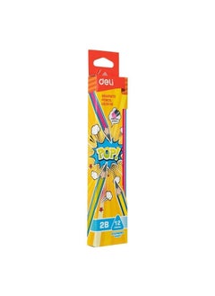 Buy Pencil 2B With Eraser Box 12Pc in Egypt