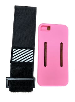 Buy Sports Arm Band Case For Apple iPhone 6 Plus/ iPhone 6S Plus Pink in UAE