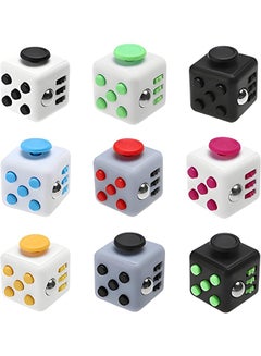 Buy Mini Fidget Cube Toy Vinyl Desk Finger Toys Squeeze Fun Stress Reliever 3.3cm Hand Spinner Antistress Cubo   2724445508300 in Egypt