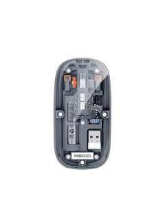 Buy Recci RCS-M01 Space Capsule Series Multimode Wireless Transparent Design Mouse in Egypt