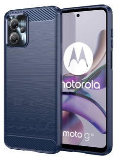 Buy Phone Case for Motorola Moto G23 Soft TPU Brushed Texture Anti-Slip in Saudi Arabia