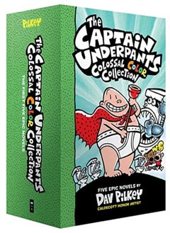 Buy The Captain Underpants Colossal Color Collection (Captain Underpants #1-5 Boxed Set) in UAE