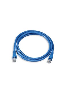 Buy 0.5m Cat6 RJ45 Ethernet Network cable blue in Saudi Arabia
