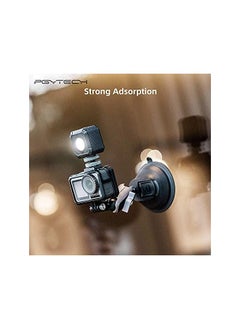 Buy Action Camera Suction Cup, Black/Grey in Saudi Arabia