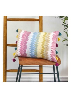 اشتري Karaca Home Mood Zigzag Multi Filled Pillow 30X50 Cm في الامارات