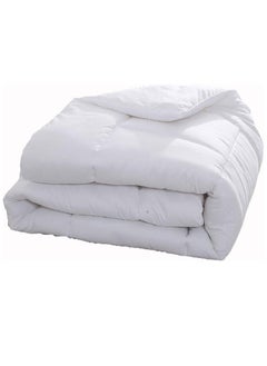 Buy Luxury Down Alternative -Duvet Insert Queen Size Cotton White 150x200cm in UAE