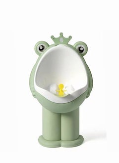 Buy Frog Pee Training Standing Potty Training Urinal for Boys Toilet with Funny Aiming Target Boy's standing Urinal Baby Potties Training in Saudi Arabia