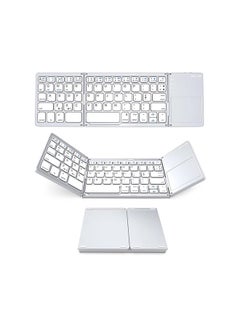 Buy Wireless Mini Keyboard Silver in Saudi Arabia