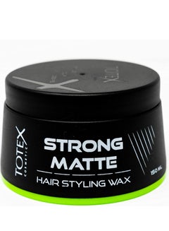 Buy Totex Hair Men Styling Hair Wax - Strong Hold Texture Matte Natural Matte Look Finish - Hair Defining Paste Matte Wax 150ml in UAE
