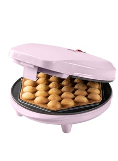 Buy Bubble Waffle Iron, 700W, Pink - Perfect for Ice Cream and Fruits in UAE