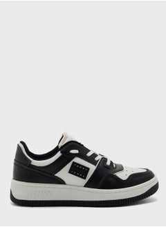 Buy Logo Print Low Top Sneakers in UAE