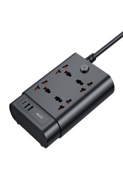 Buy Yesido MC-11 4 Sockets + PD 20W + 2 QC3.0 Ports 2650W Multi-function High Power Socket in Egypt