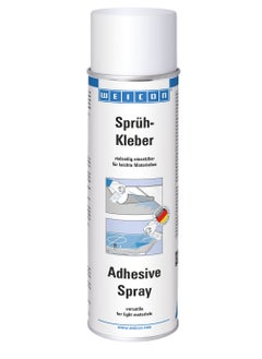 اشتري WEICON Adhesive Spray 500 ml Transparent Universal Adhesive Bonds Light Materials في الامارات