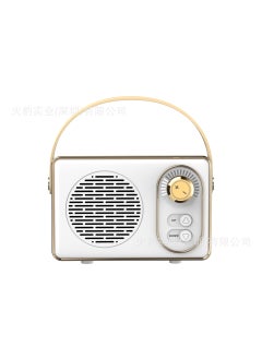 اشتري New RGB Bluetooth Speaker Portable SubwooferRetro speaker white Retro speaker white في الامارات