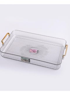 اشتري Acrylic Transparent Galaxy Serving Tray في مصر