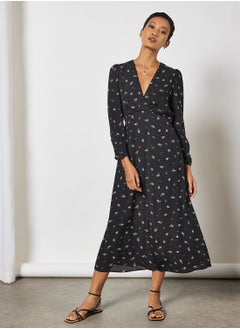 Buy Floral Wrap Dress in UAE