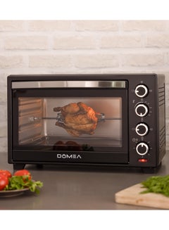 Buy Electric Toaster Oven 40 L | Counter Top Oven With Rotisserie Function| Convection Function | Grill And Baking Tray | Adjustable Heat Settings | 60 Minutes Timer | 1600W in UAE