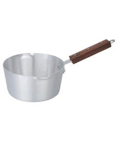 Royalford RF10096 16Cm Aluminium Milk Pan with Lid - Aluminium