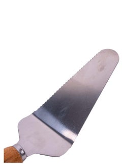 Buy Stainless Steel Cutter And Holder With Wooden Handle For Kitchen in Egypt