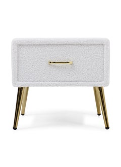 اشتري Ziva Nightstand White في الامارات