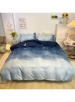 Buy Four-piece Bedding Set (One Duvet Cover, One Flat Sheet, Two Pillowcases) in UAE