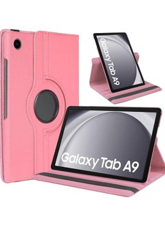 Buy Case for Samsung Galaxy Tab A9 Case 8.7 inch 2023 (SM-X110/X115/X117) 360° Rotating Book Cover Protective Case with Auto Wake/Sleep for Galaxy Tab A9 (Pink) in UAE