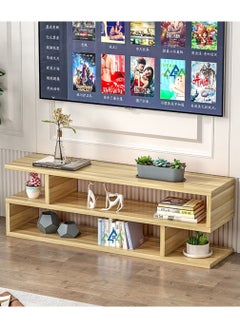 اشتري 3-Tiers Personalized TV Table TV Rack Cabinet Modern Media Storage Stand Console Coffee Table Home Office Storage Rack Side End Table for Living Room Bedroom Office في السعودية