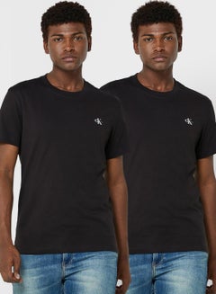 Buy 2 Pack Logo Crew Neck T-Shirt in Saudi Arabia