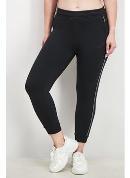 Buy Women Regular Fit Urban Fleece PT Pants, Black in UAE