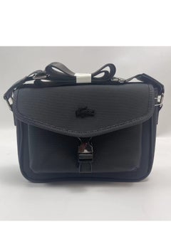 Buy LACOSTE fashionable versatile crossbody bag black in Saudi Arabia