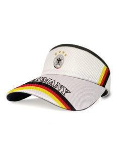 Buy New Summer Open Top Big brim Hat Sun Visor Duck Tongue Baseball Sun Hat in UAE