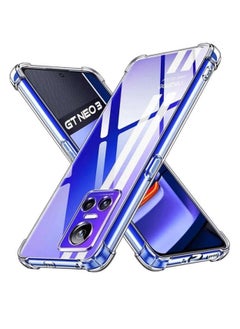 Buy TPU Antishock Bumper Corner Case Cover For Realme GT Neo 3 5G Clear in UAE