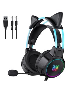 Buy X15 Pro Wired PC Gaming Headphone with Mic and LED Light in Saudi Arabia