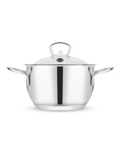 Buy Royal cooking pot 18 cm stainless steel in Egypt