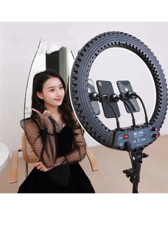 اشتري HQ-18N LED Ring Light للتصوير الفوتوغرافي وتصوير الفيديو مع مشبك هاتف للتحكم عن بعد وحامل ثلاثي القوائم في الامارات