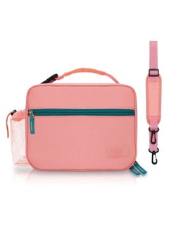 Buy Lunch Bag Insulated Lunch Box Carrier, Fashion Pink in UAE