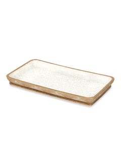 اشتري Versilles Tray, White & Gold في الامارات