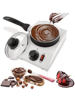 Buy Chocolate Melting Warming Fondue Pot Chocolate Melter Pot Chocolate Tempering Machine Commercial Electric Chocolate Melter Fondue Pot Perfect for Melting Chocolate Butter Cheese Dessert in UAE