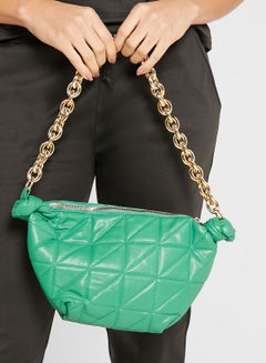 Buy Quilted Pouch Chain Shoulder Bag in Saudi Arabia