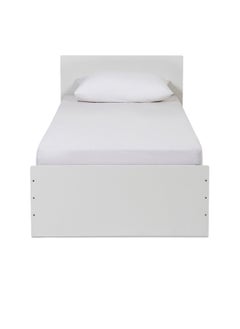 Buy Arlin Single Bed 90X190 Cm - White in UAE