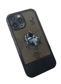 اشتري Iphone 12 Pro Max Back Case With Unique Kick Stand في الامارات