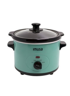 Buy Gau80113T 1.5 Quart Teal Slow Cooker With Glass Lid in Saudi Arabia