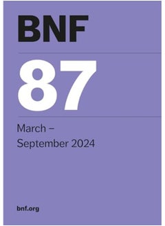 اشتري British National Formulary Bnf87 March 2024 في الامارات