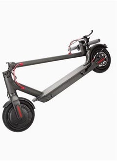 Buy Adjustable and foldable kick scooter with brake in round design in Saudi Arabia