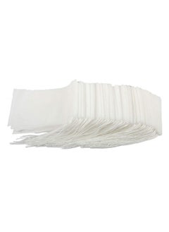 Buy 100-Piece Tea Bag With String Heal Filter White 100-Piece Tea Bag With String Heal Filter White in UAE